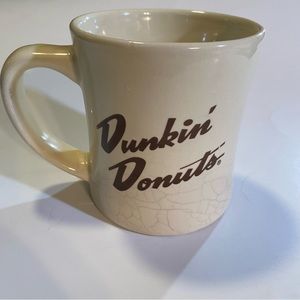 Dunkin’ Donuts retro styled mug 2010, GUC, heavyweight, see pic for condition